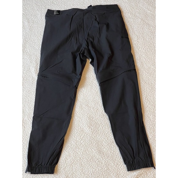 Adidas Terrex Utilitas Zip-Off Hiking Pants Mens Large Black Convertible HN2896